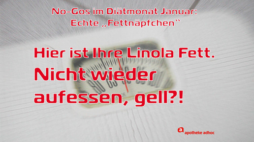 diaet sprueche linola fett