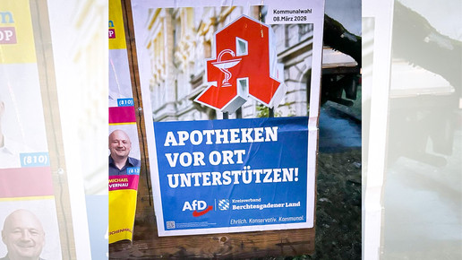 Foto Ein aktuelles (2026) Wahlplakat der AfD.