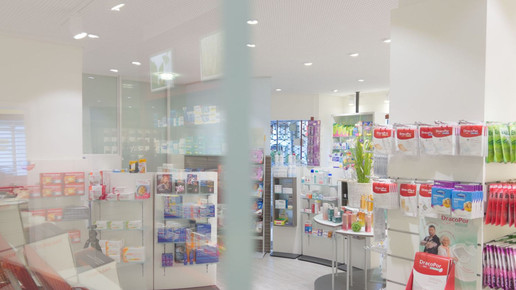 die Alemannen-Apotheke in Friesenheim von innen