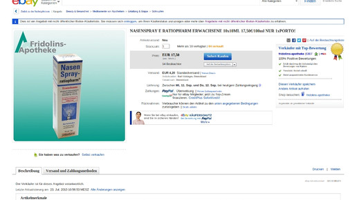 ebay nasenspray fridolinsapo
