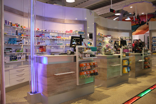 dänische Apotheke von innen