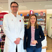 Apotheker Max Klimera und SPD-Politikerin Jasmina Hostert