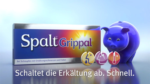 spaltgrippal werbung screenshot