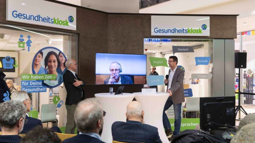 neuer Gesundheitskiosk in Hamburg-Bramfeld eröffnet