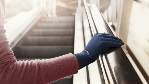 Antivirale Handschuhe als Ergänzung zur Maske