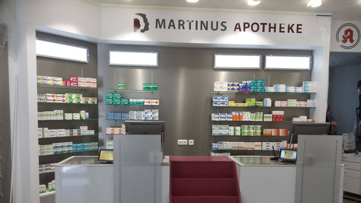 Martinus-Apotheke Wertingen Sichtwahl bestueckt Martinus-Apotheke