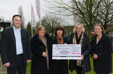 Sanacorp Scheckuebergabe