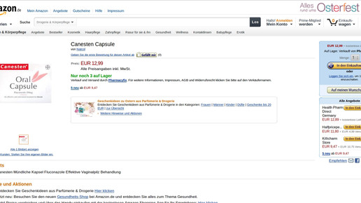 amazon canestencapsules screenshot