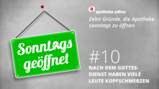 Zehn Gründe, sonntags zu öffnen