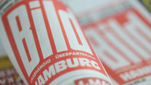 Eine Ausgabe der Bild-Zeitung Hamburg.