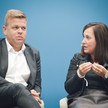 Matthias Heidmeier und Ina Lucas
