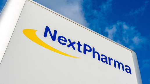 NextPharma-Firmenschild