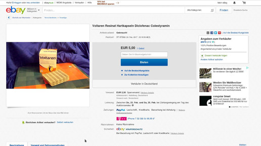 ssc voltaren resinat ebay