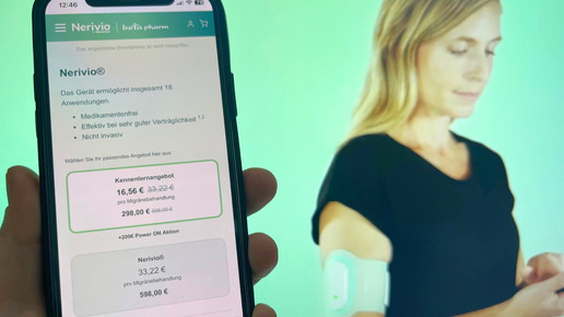 Reizstrom gegen Migräne