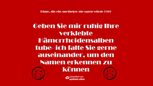 dinge die ein apotheker nie sagen wuerde 160 ddeansw