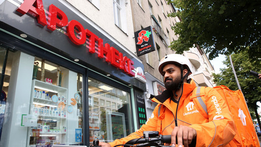 Lieferando startet mit 60 Apotheken