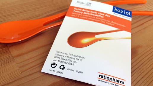 werbegeschenk ratiopharm staebchenloeffel aa