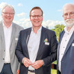 Mathias Arnold, Tino Sorge und Dr. Jens-Andreas Münch beim Frühlingsfest