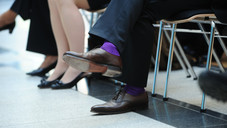 Politik der lila Socken