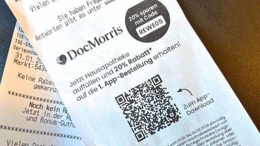 DocMorris: 20 Prozent auf Rewe-Bon