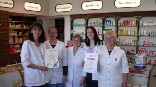 kloster-apotheke haina QMS-Zertifizierung kloster-apo