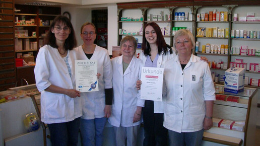 kloster-apotheke haina QMS-Zertifizierung kloster-apo