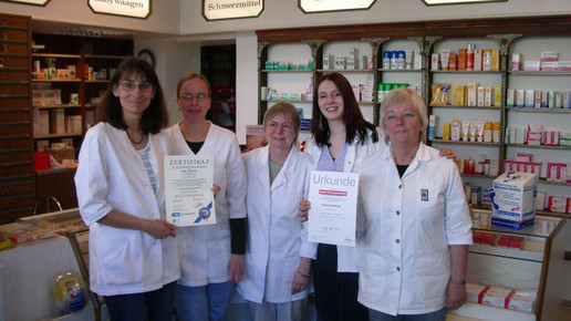 kloster-apotheke haina QMS-Zertifizierung kloster-apo