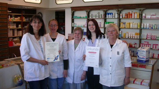 kloster-apotheke haina QMS-Zertifizierung kloster-apo