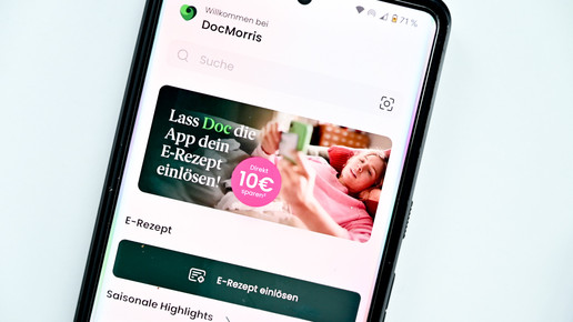 Foto: DocMorris-App mit Bonus