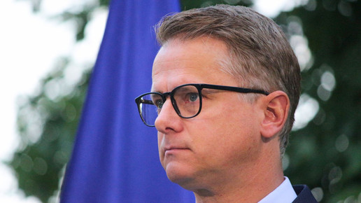 Carsten Linnemann beim Pressestatement