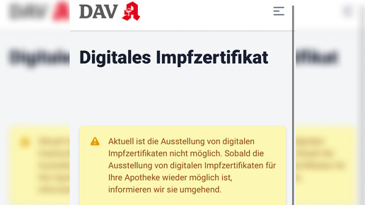 Apotheken werden schrittweise wieder aufgeschaltet