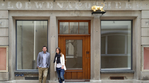 Manuel Solca   und Julia Fankhauser galerie loewen