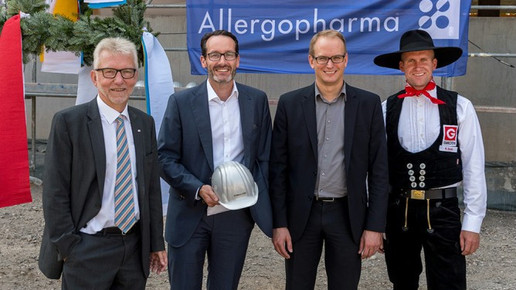 allergopharma richtfest allergopharma