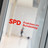 Foto: Tür mit Aufdruck „SPD Fraktion im Bundestag