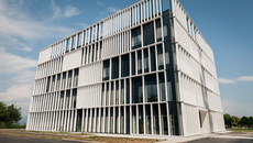Sandoz-Standort in Ljubljana von außen