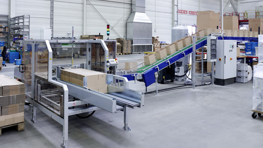 Beginn Versandstrasse eurapon