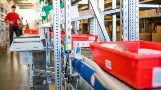 Förderband bei Mycare