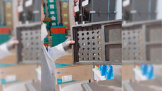 Apfelausstecher trifft Styropor Apfelausstecher trifft Styropor