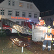 Rakete setzt Apotheke in Brand Rakete setzt Apotheke in Brand