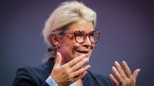Simone Borchardt auf der Bühne