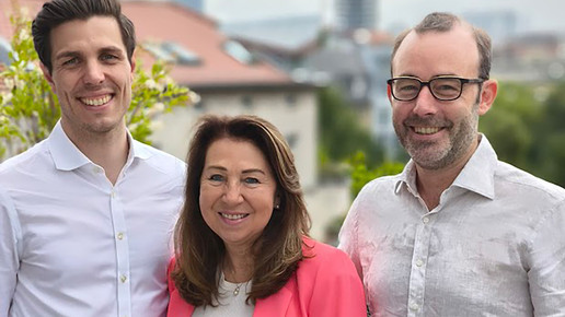 Frank Messer, Sabine Fuchsberger Paukert, Hauke Runge im gemeinsamen Porträt