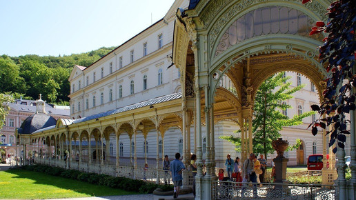 Gartenkolonade Karlsbad