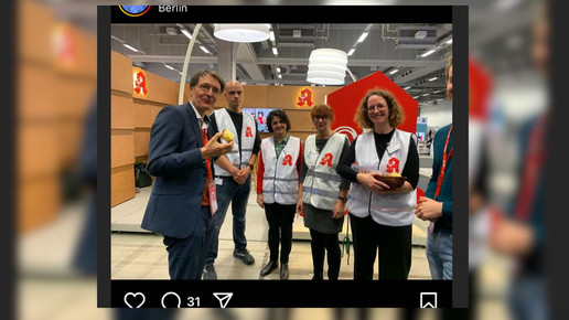 Lauterbach: Auf einen Apfel bei der Abda