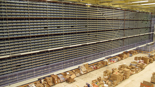 Retourenlager Hermes2 otto Versandzentrum otto