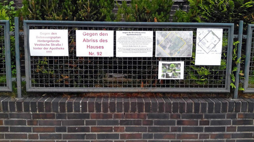 Netto-Markt Baumassnahmen Osterfeld Buergerinitiative Osterfeld Heide