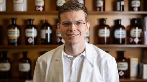 Foto: Portrait von Apotheker Christian Wilhelm