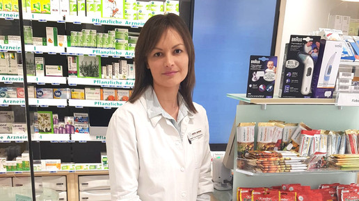 Ukrainische Apothekerin in großer Sorge