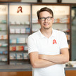 Martin Schulze in der Apotheke