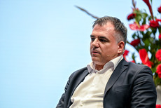 Christos Pantazis auf der Bühne