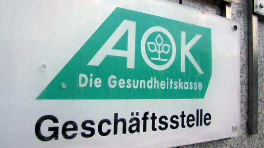 aok schild geschaeftstelle eh